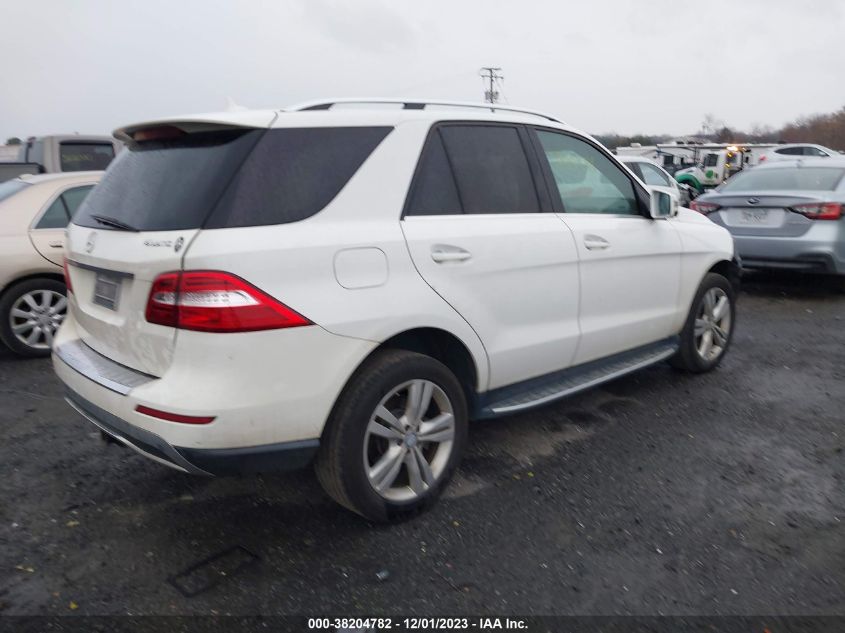 2014 MERCEDES-BENZ ML 350 4JGDA5HB9EA366974