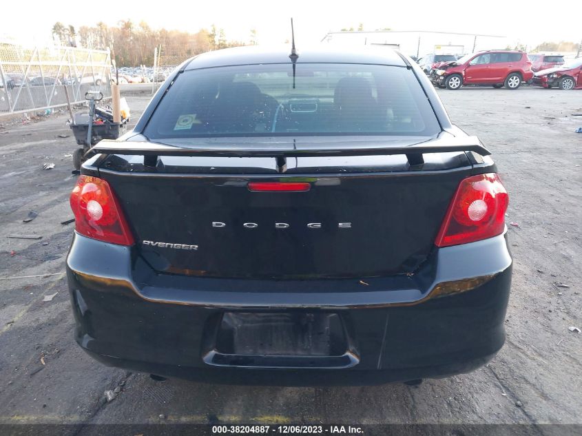 2014 DODGE AVENGER SE - 1C3CDZAG4EN138706