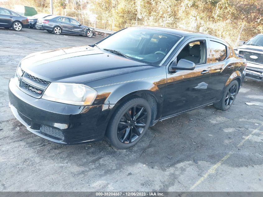 2014 DODGE AVENGER SE - 1C3CDZAG4EN138706