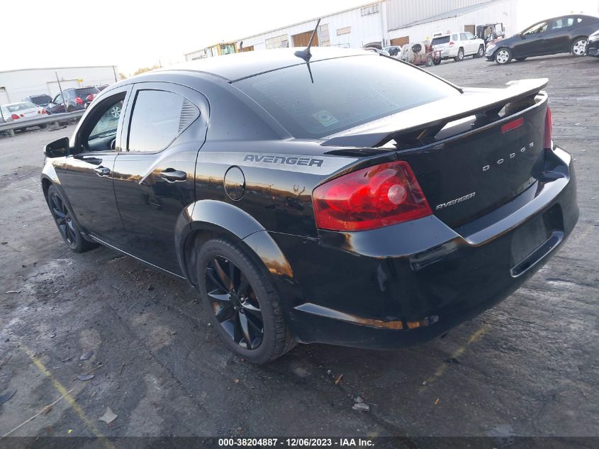 2014 DODGE AVENGER SE - 1C3CDZAG4EN138706