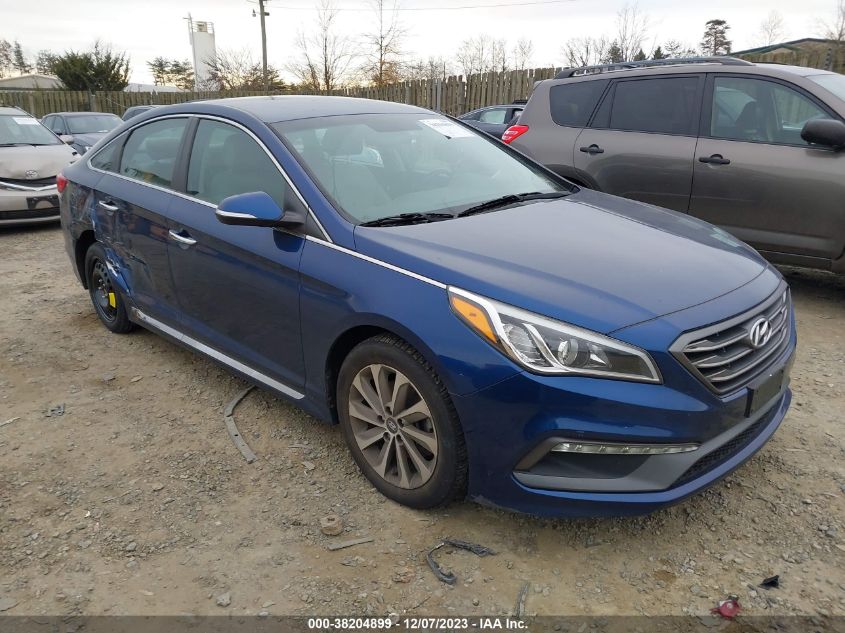 2016 HYUNDAI SONATA SPORT - 5NPE34AF4GH423684