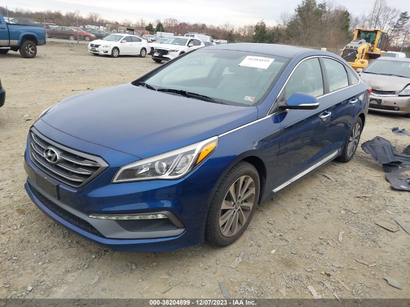 2016 HYUNDAI SONATA SPORT - 5NPE34AF4GH423684