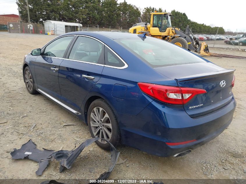 2016 HYUNDAI SONATA SPORT - 5NPE34AF4GH423684