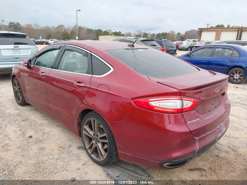 2015 FORD FUSION TITANIUM - 3FA6P0K93FR274244