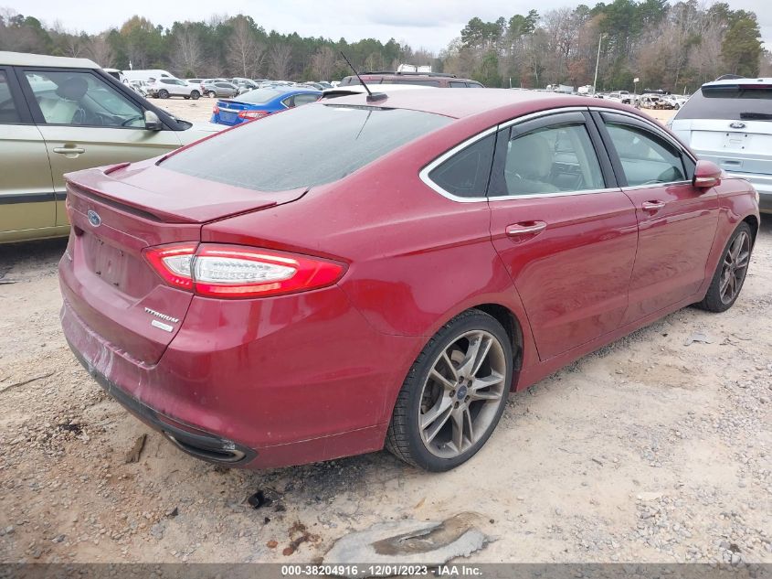 2015 FORD FUSION TITANIUM - 3FA6P0K93FR274244