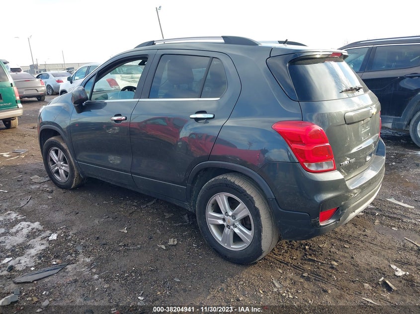 VIN KL7CJPSB3HB121202 2017 CHEVROLET TRAX LT