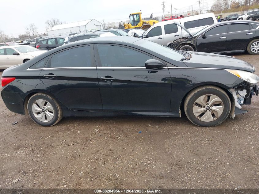 2014 HYUNDAI SONATA GLS - 5NPEB4ACXEH820371