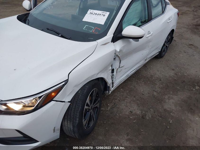 2021 NISSAN SENTRA SV XTRONIC CVT - 3N1AB8CV0MY326495