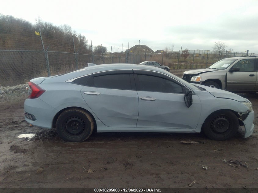 VIN 19XFC1F97KE000696 2019 HONDA CIVIC TOURING