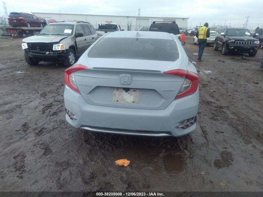 VIN 19XFC1F97KE000696 2019 HONDA CIVIC TOURING