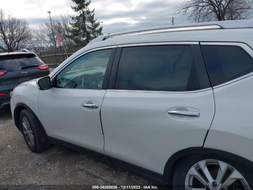 2016 NISSAN ROGUE S/SL/SV - KNMAT2MV3GP711528