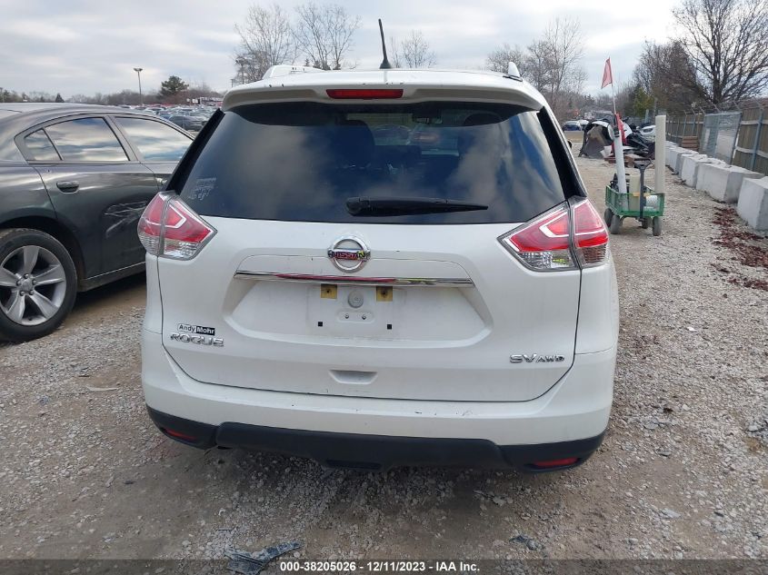2016 NISSAN ROGUE S/SL/SV - KNMAT2MV3GP711528