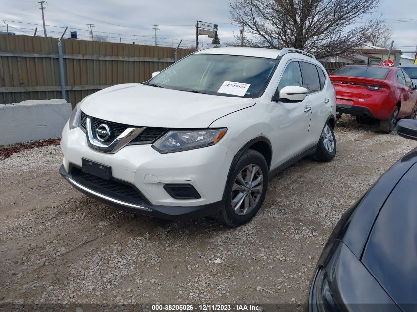 2016 NISSAN ROGUE S/SL/SV - KNMAT2MV3GP711528