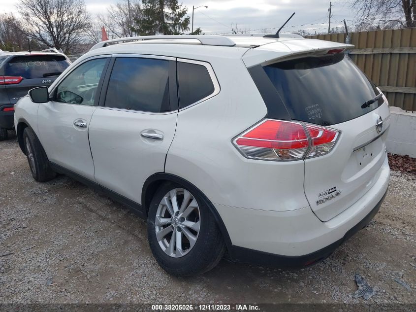 2016 NISSAN ROGUE S/SL/SV - KNMAT2MV3GP711528