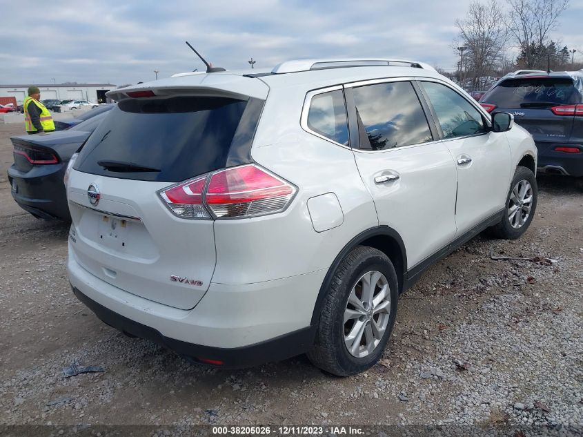 2016 NISSAN ROGUE S/SL/SV - KNMAT2MV3GP711528
