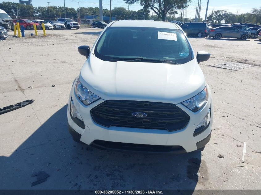 2020 FORD ECOSPORT S - MAJ3S2FE0LC391925