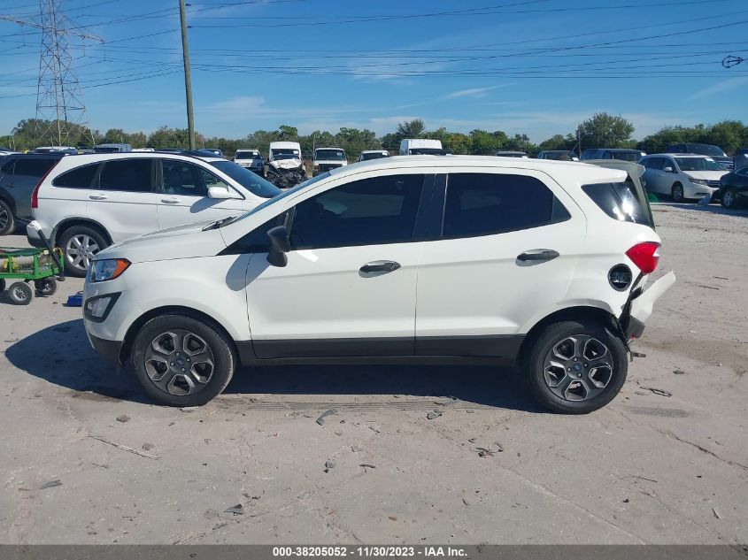 2020 FORD ECOSPORT S - MAJ3S2FE0LC391925