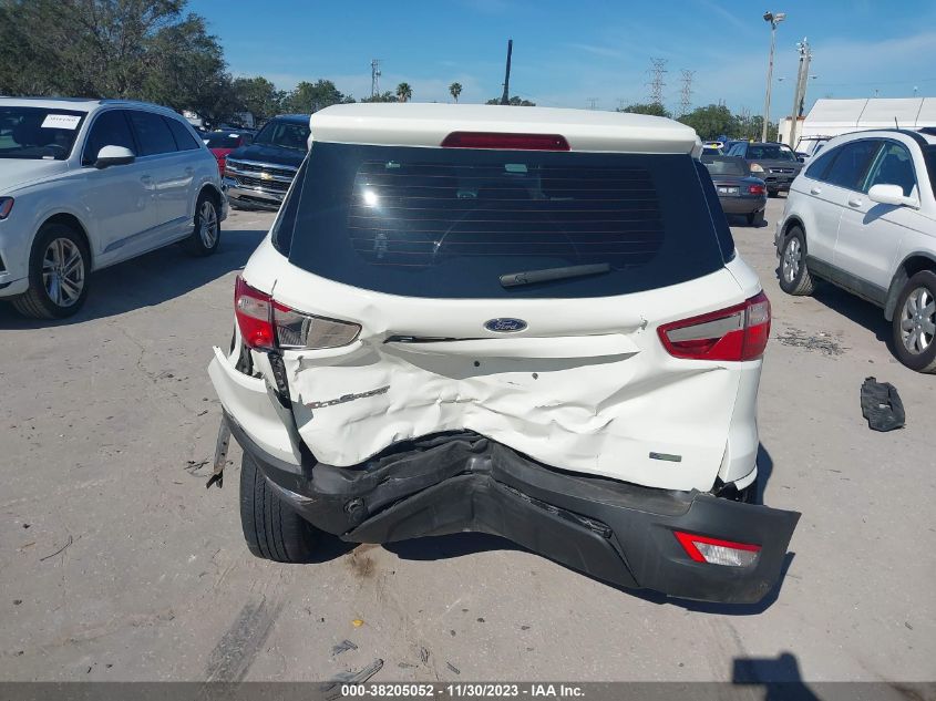 2020 FORD ECOSPORT S - MAJ3S2FE0LC391925