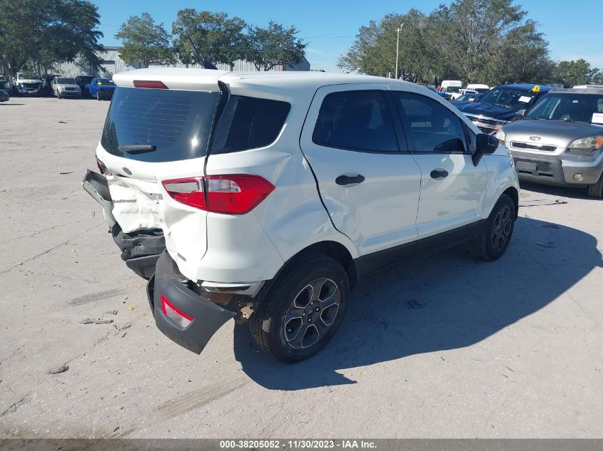 2020 FORD ECOSPORT S - MAJ3S2FE0LC391925