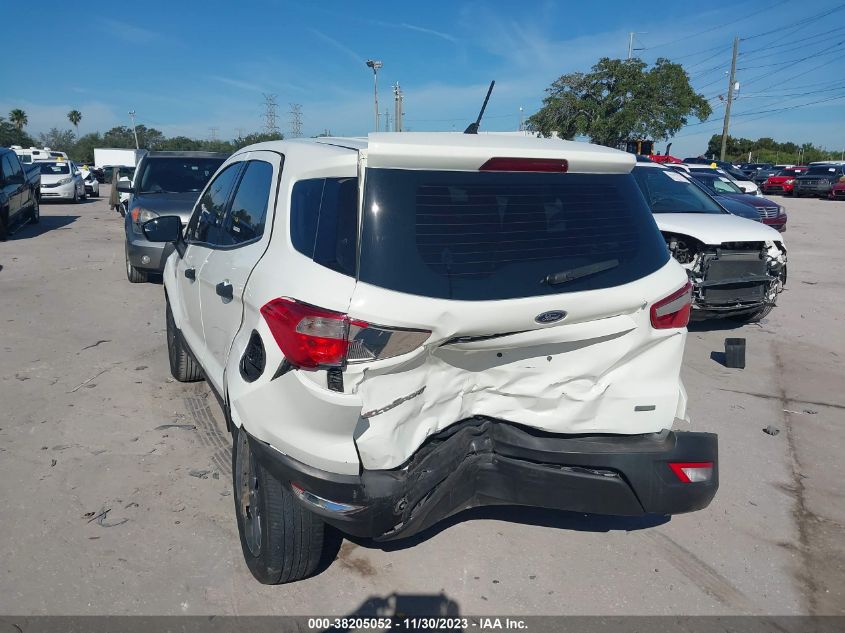 2020 FORD ECOSPORT S - MAJ3S2FE0LC391925