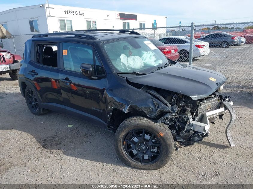 2019 JEEP RENEGADE ALTITUDE 4X4 - ZACNJBBB1KPK55294