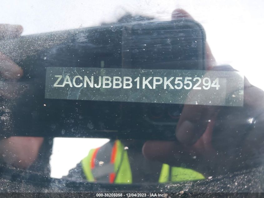 2019 JEEP RENEGADE ALTITUDE 4X4 - ZACNJBBB1KPK55294