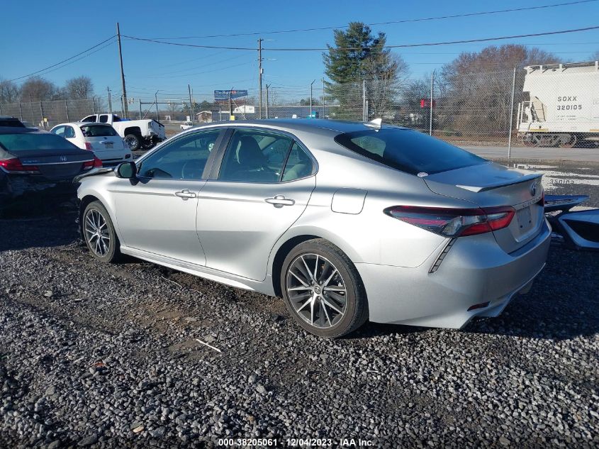 2021 TOYOTA CAMRY SE/SE NIGHT SHADE - 4T1G11AK4MU496173
