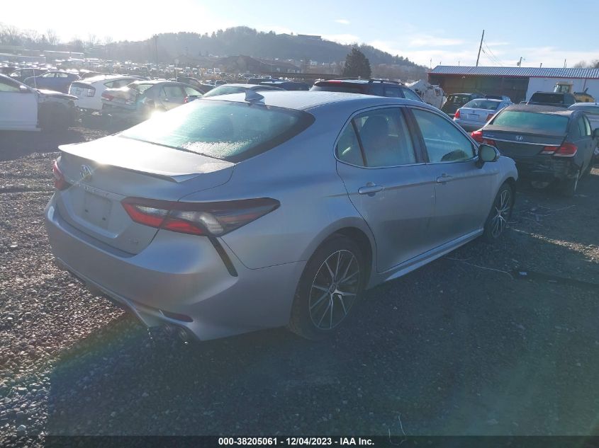 2021 TOYOTA CAMRY SE/SE NIGHT SHADE - 4T1G11AK4MU496173