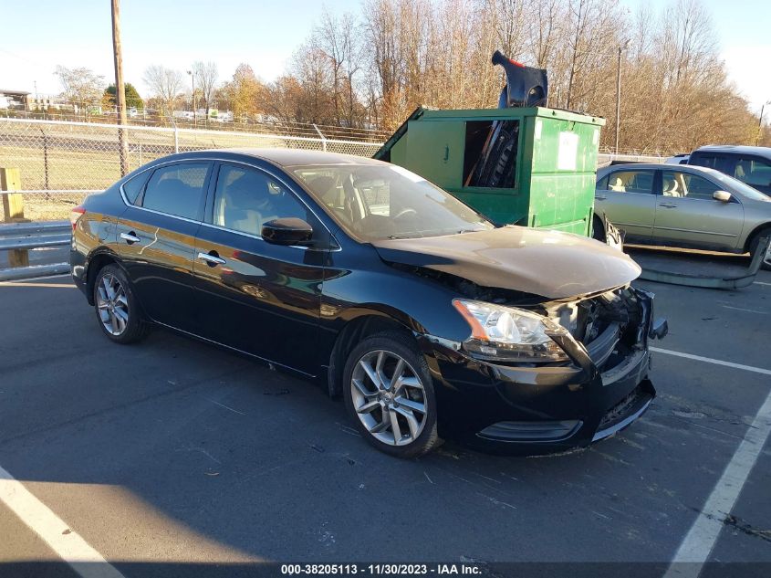 2015 NISSAN SENTRA S - 3N1AB7AP2FY369687