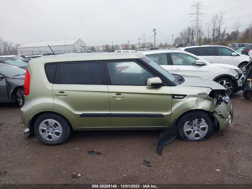 2013 KIA SOUL BASE - KNDJT2A56D7526549