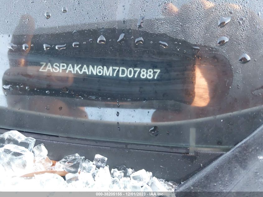 2021 ALFA ROMEO STELVIO SPORT - ZASPAKAN6M7D07887