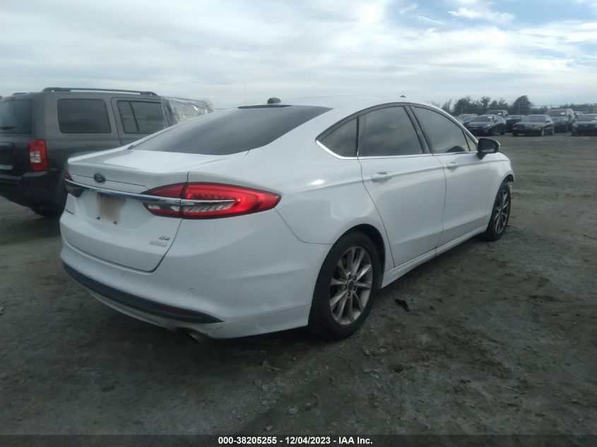 2017 FORD FUSION SE - 3FA6P0HDXHR153287