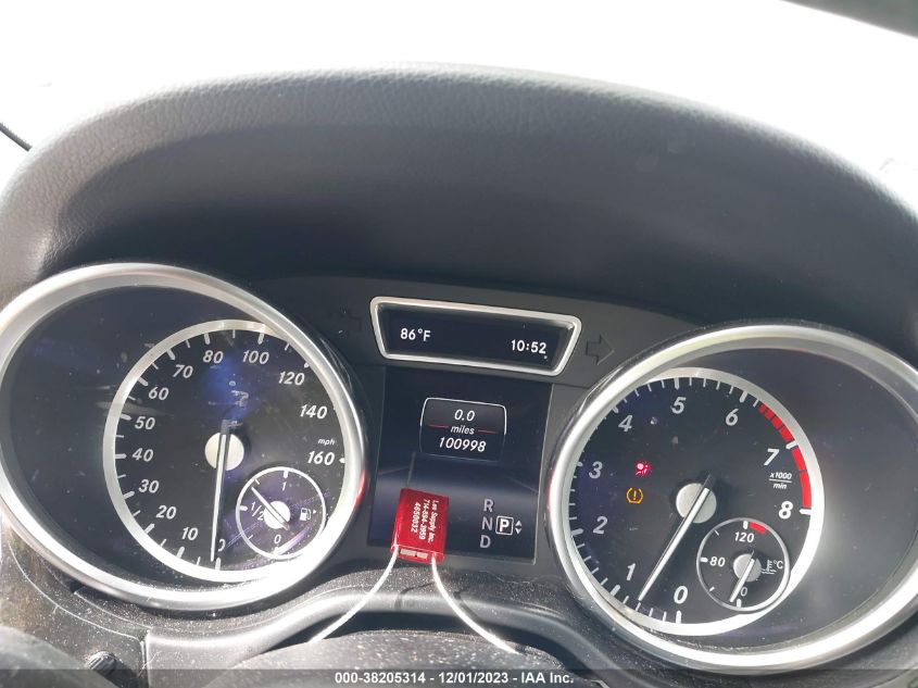2015 MERCEDES-BENZ ML 350 4JGDA5JB7FA546403