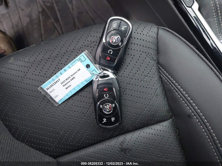 VIN KL4MMGSLXPB014437 2023 BUICK ENCORE GX ESSENCE