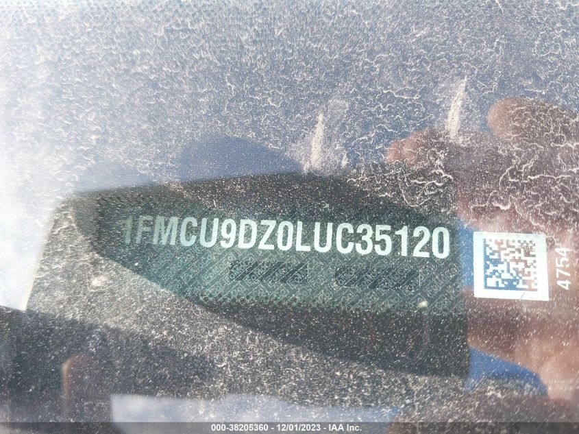 2020 FORD ESCAPE TITANIUM - 1FMCU9DZ0LUC35120