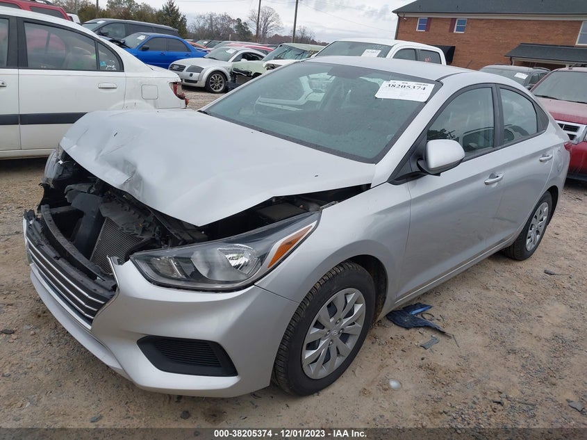 VIN 3KPC24A68NE159204 2022 HYUNDAI ACCENT SE/SEL
