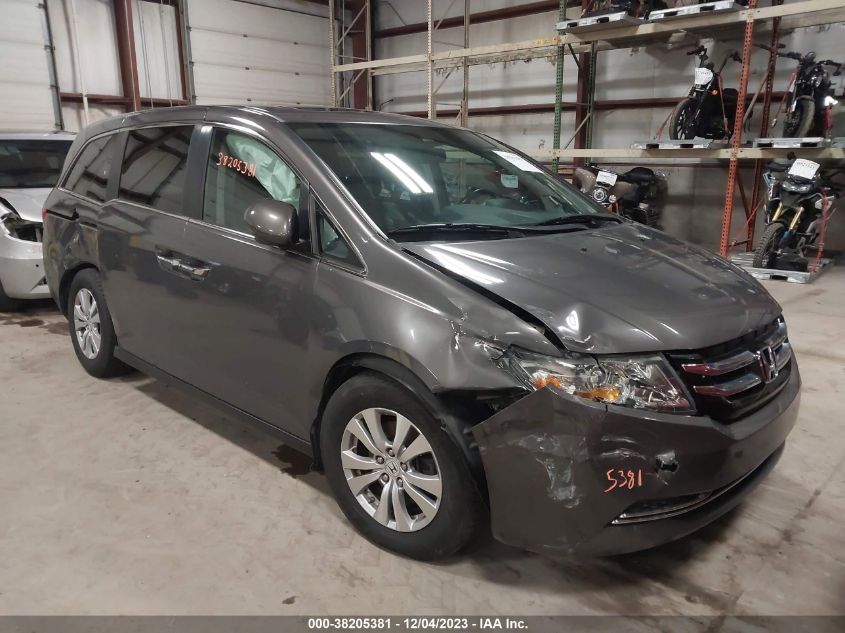 2014 HONDA ODYSSEY EX-L - 5FNRL5H65EB087682