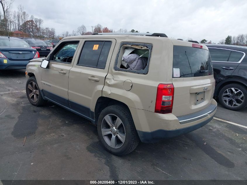 2017 JEEP PATRIOT LATITUDE - 1C4NJPFA2HD118860