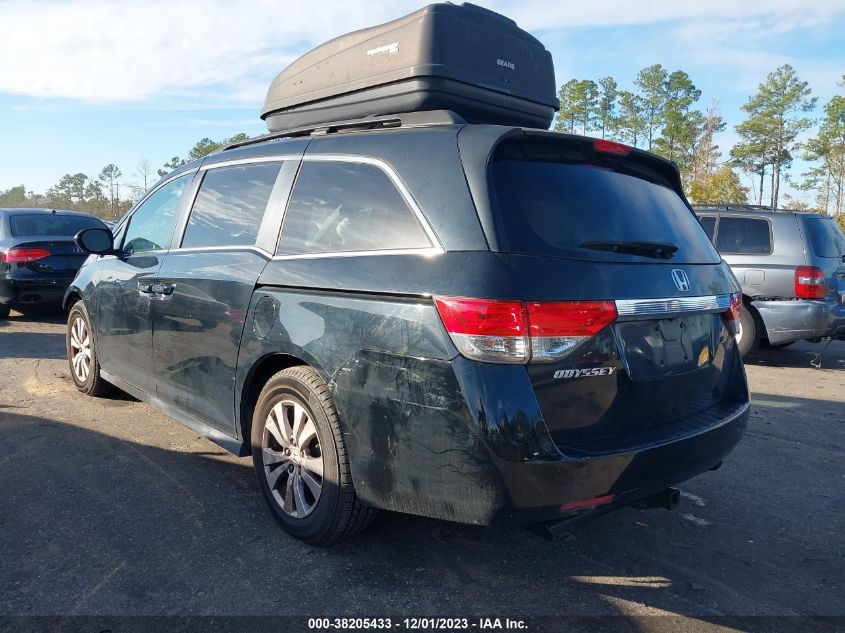 2017 HONDA ODYSSEY EXL - 5FNRL5H63HB008725