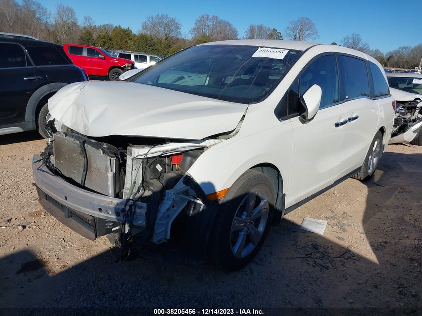 VIN 5FNRL6H57KB066793 2019 HONDA ODYSSEY EX