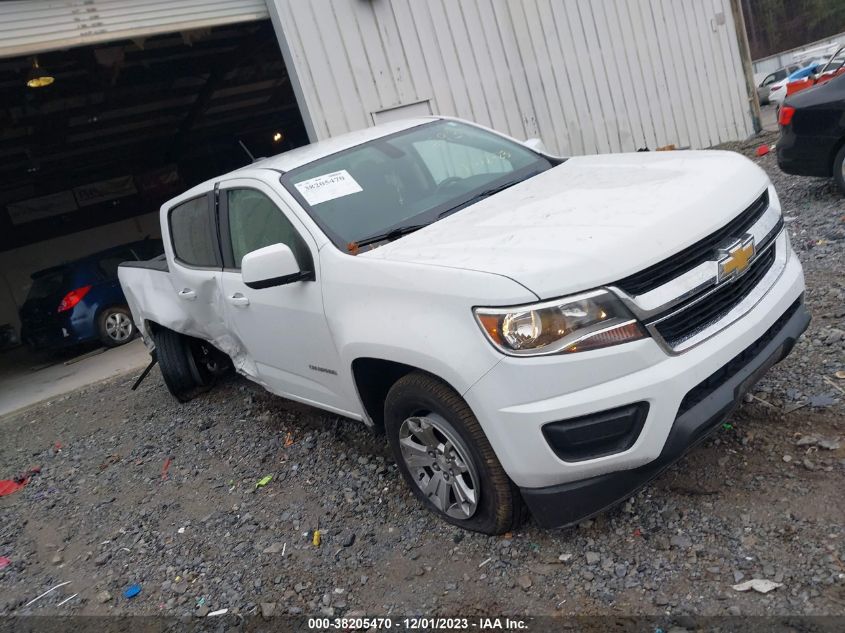 Lot #2541528281 2020 CHEVROLET COLORADO 2WD  SHORT BOX LT salvage car