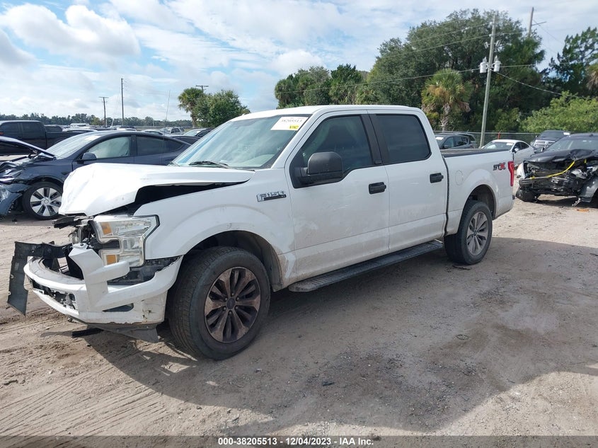 VIN 1FTEW1CF6HFA51201 2017 FORD F-150 XL