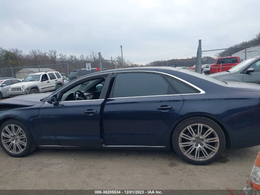 WAURGAFDXDN003657 | 2013 AUDI A8 L