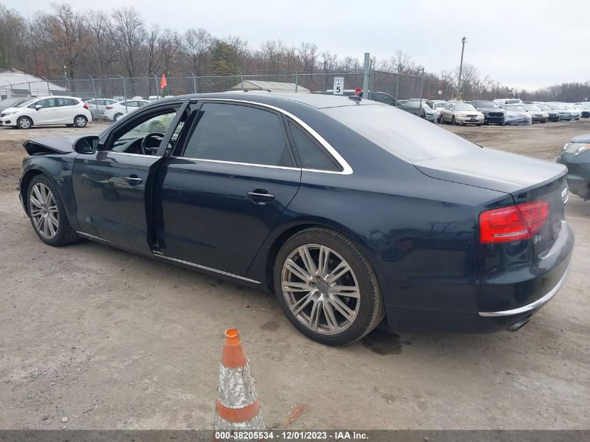 WAURGAFDXDN003657 | 2013 AUDI A8 L