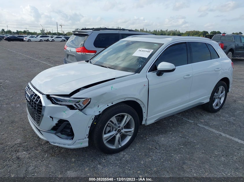 VIN WA1EECF34P1146796 2023 AUDI Q3 PREMIUM PLUS S LINE 45