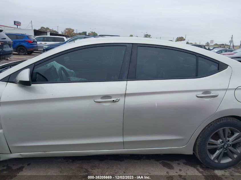 2018 HYUNDAI ELANTRA SEL/VALUE/LIMITED - 5NPD84LF7JH255766