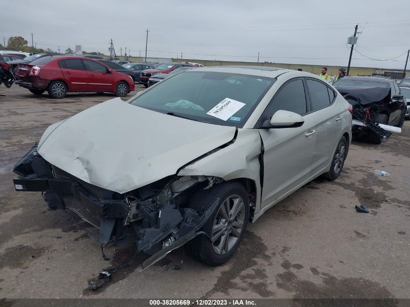 2018 HYUNDAI ELANTRA SEL/VALUE/LIMITED - 5NPD84LF7JH255766