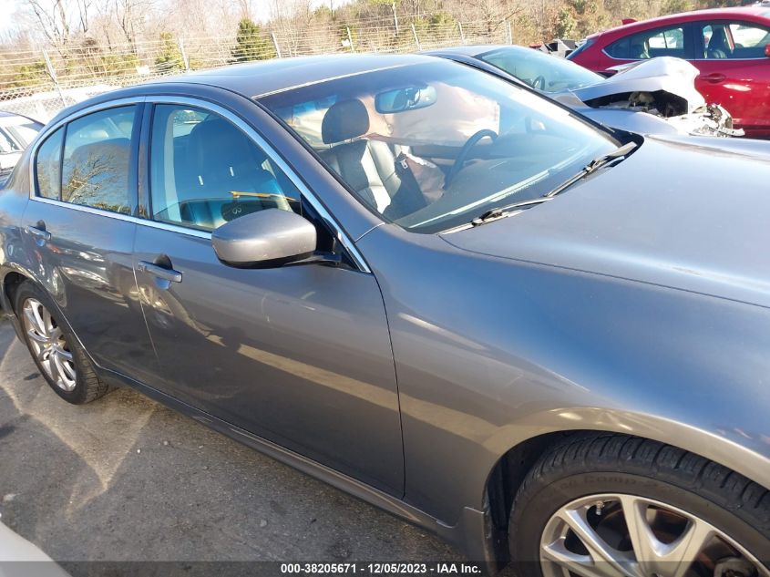 2013 INFINITI G37X - JN1CV6ARXDM757469