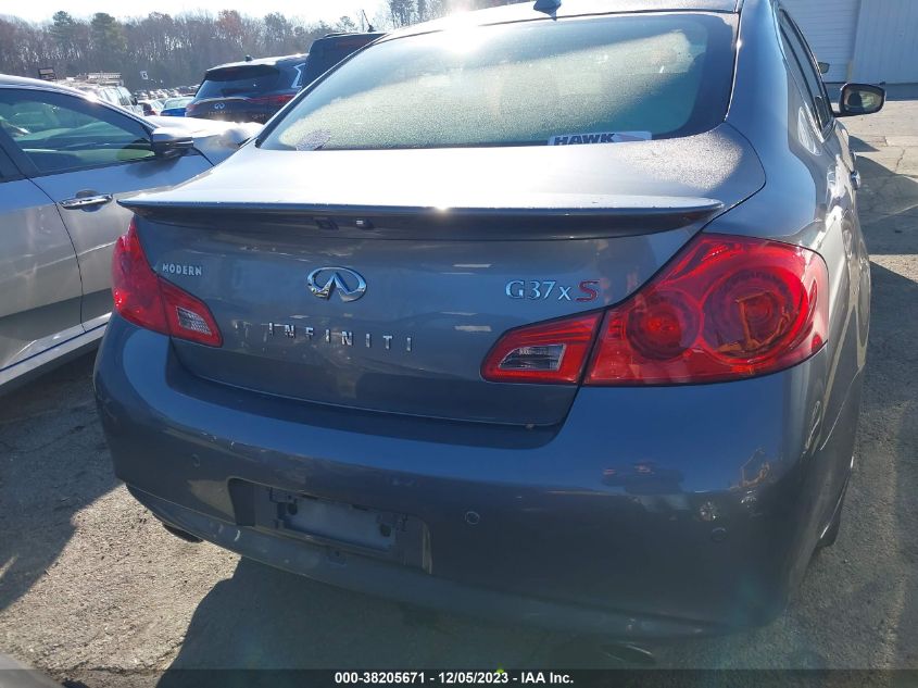 2013 INFINITI G37X - JN1CV6ARXDM757469