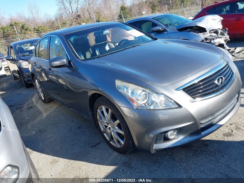 2013 INFINITI G37X - JN1CV6ARXDM757469